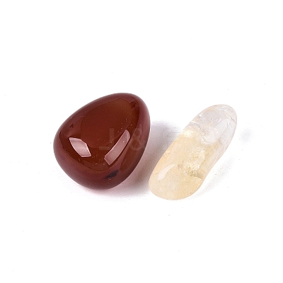 Natural & Synthetic Gemstone Nuggets Display Decorations G-N362-12-1