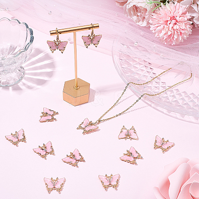 20Pcs Alloy Enamel Connector Charms ENAM-SC0007-51-1