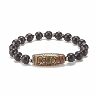 Mala Bead Bracelet BJEW-JB07925-1