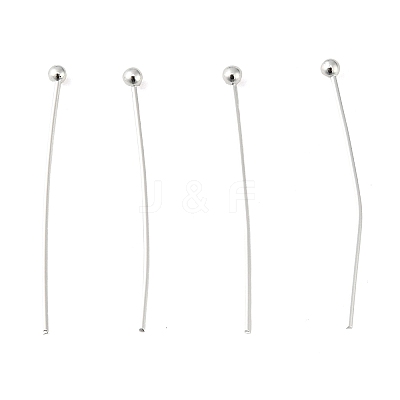Brass Head Pins KK-H258-09B-S-1