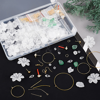 DIY Bohemia Earring Making Kit DIY-AR0003-03-1