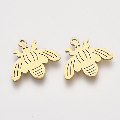201 Stainless Steel Pendants X-STAS-S110-052G-1