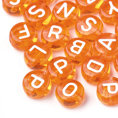 Transparent Acrylic Beads TACR-N002-04D-1