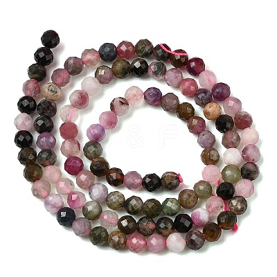 Natural Tourmaline Beads Strands G-RM250101-C2-1