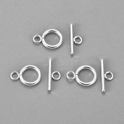 304 Stainless Steel Toggle Clasps STAS-H380-03S-A-1