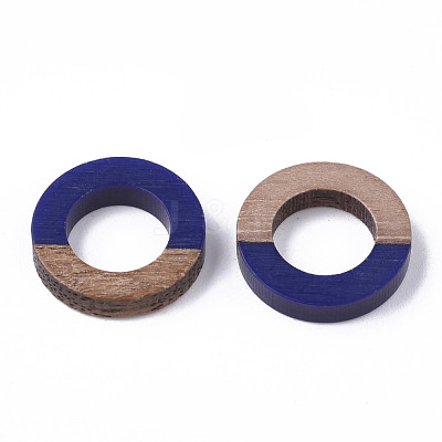 Resin & Walnut Wood Linking Rings RESI-S358-21-1