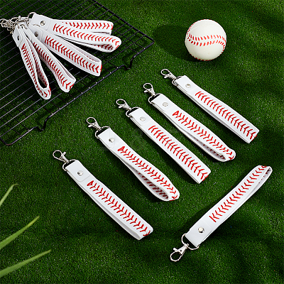 12Pcs Imitation Leather Pendant Decorations KEYC-DR0001-19B-1