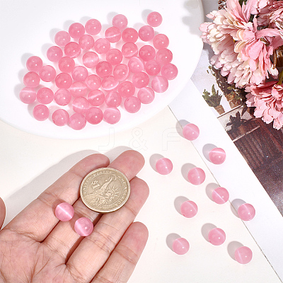 Cat Eye Beads G-PA0001-90B-03-1