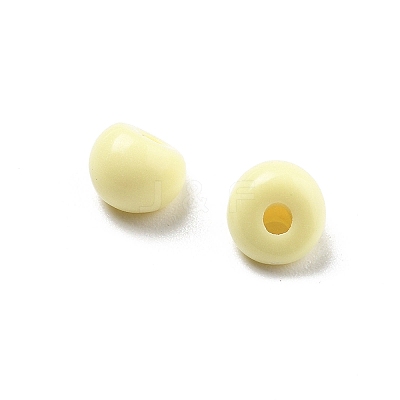 Acrylic Imitation Pearl Beads OACR-D300-01C-1