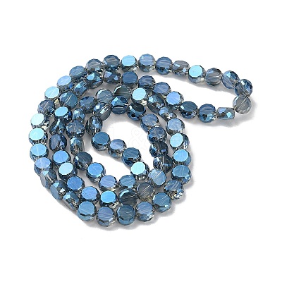 Electroplate Glass Beads Strands EGLA-C010-01A-1