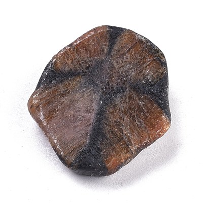 Natural Chiastolite Cabochons G-L515-08-1