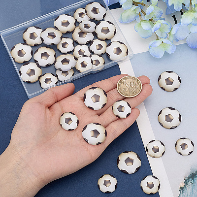 32Pcs Glass Cabochons FIND-SC0021-34A-1