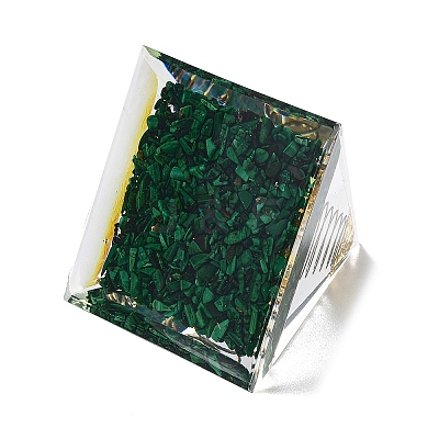 Orgonite Pyramid Resin Energy Generators DJEW-D013-03-1