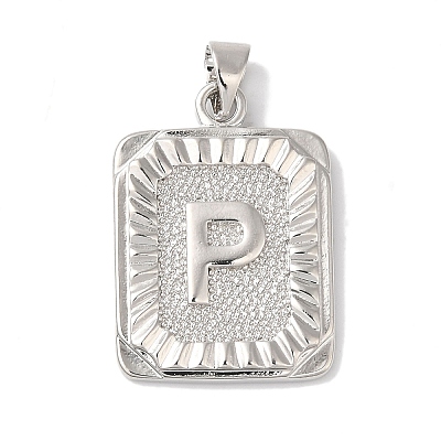Rack Plating Brass Pendants KK-B092-42P-P-1