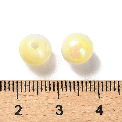 Opaque Acrylic Beads OACR-Z016-01A-03-1