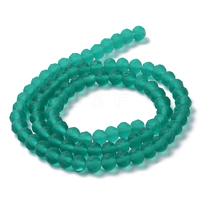 Transparent Glass Beads Strands EGLA-A044-T1mm-MD18-1