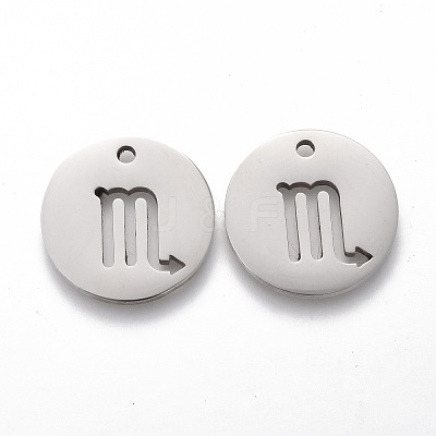 Tarnish Resistant 201 Stainless Steel Pendants STAS-Z001-B-04P-1