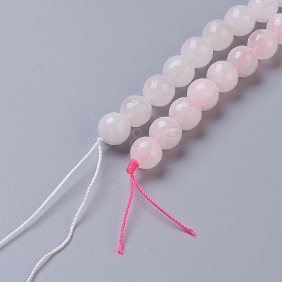 Natural Rose Quartz Beads Strands G-C065-10mm-3-1
