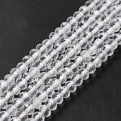 Natural Quartz Crystal Beads Strands G-I341-07B-1