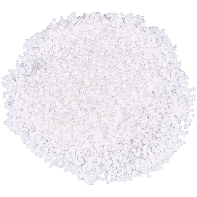 16000Pcs ABS Plastic Cabochons OACR-PA0001-20-1