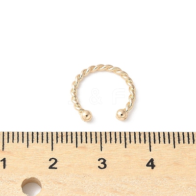 Adjustable Alloy Cuff Earrings LS-EJEW-V006-01B-KCG-1