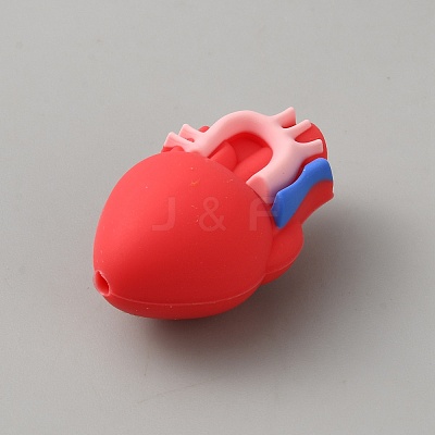 Viscera Food Grade Eco-Friendly Silicone Focal Beads SIL-CJC0007-16B-1