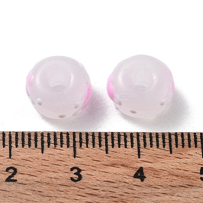 Glass Hand Painted Beads SEED-M011-04A-06-1