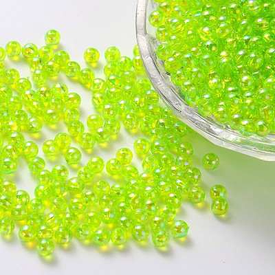 Eco-Friendly Transparent Acrylic Beads LS-PL732-4-1