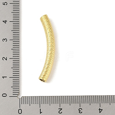 304 Stainless Steel Curved Tube Beads STAS-M071-03B-G-1