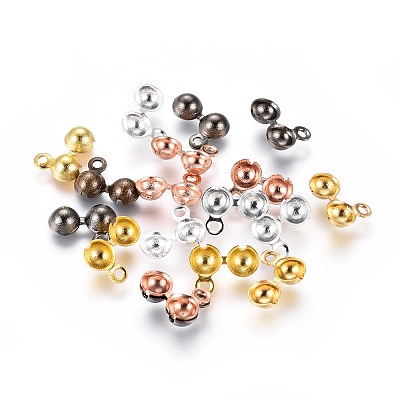 Brass Bead Tips X-KK-N0002-03-1