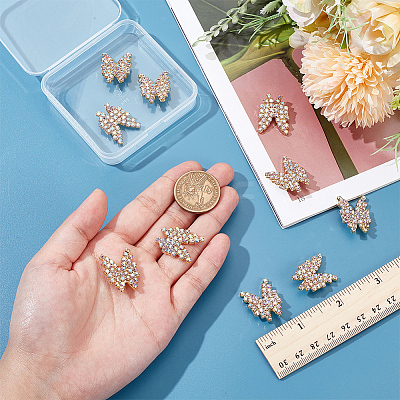 10Pcs Alloy Shank Buttons DIY-MA0006-65C-1