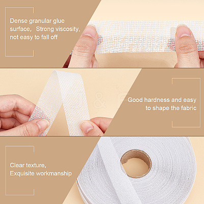 Polyester Suit Trouser Waist Lining DIY-WH20028-05C-1