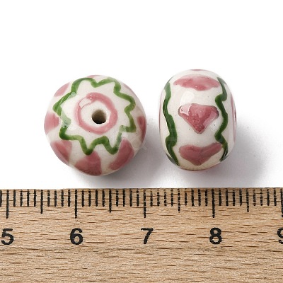 Handmade Porcelain Beads PORC-Q004-01A-1