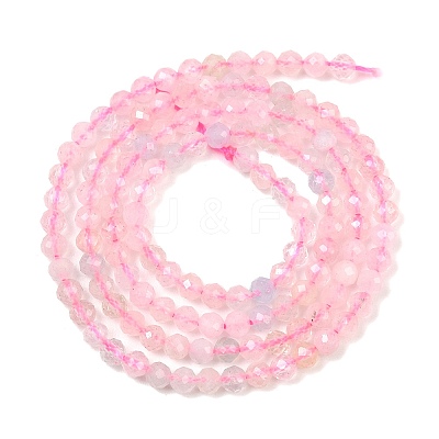 Natural Morganite Beads Strands G-O166-25-4mm-1