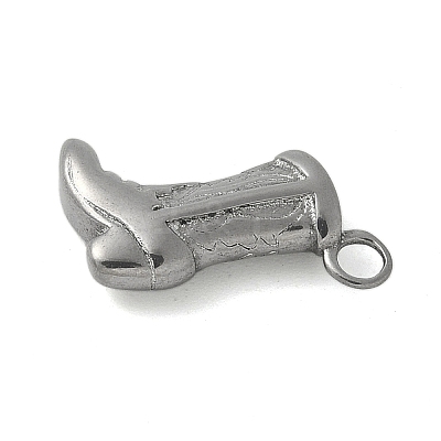 304 Stainless Steel Pendants STAS-L277-05B-P-1