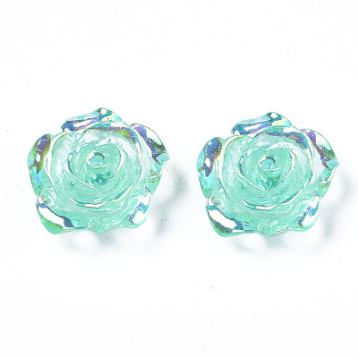 Transparent Resin Cabochons CRES-N030-001B-03-1