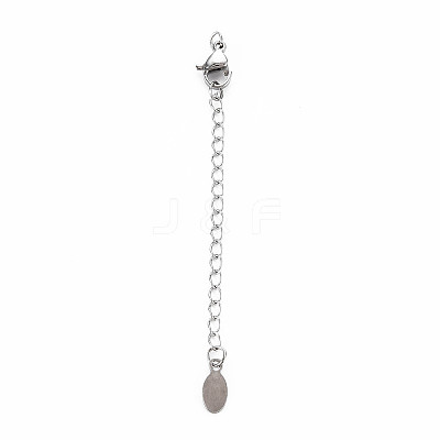 Tarnish Resistant 304 Stainless Steel Chain Extender X-STAS-N088-41P-1