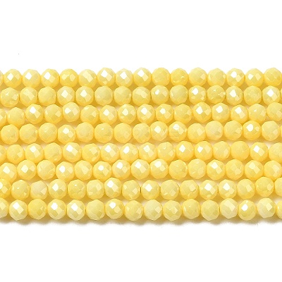 Cubic Zirconia Bead Strands ZIRC-P109-02A-04-1