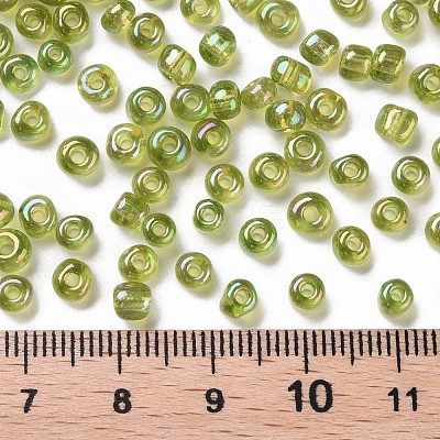 Round Glass Seed Beads SEED-A007-4mm-164-1