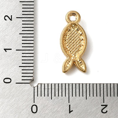 Alloy Enamel Rhinestone Glass Pendants X1-ENAM-U003-02G-06-1