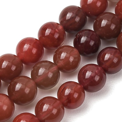 Natural Andesine Feldspar Beads Strands GG-CBA0251-A02-7mm-1