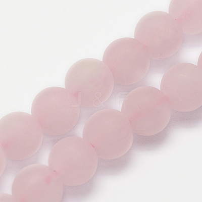 Natural Rose Quartz Beads Strands LS-G-K194-10mm-06-1