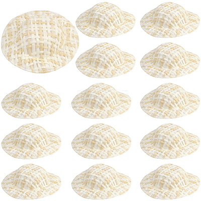 40Pcs Cloth Doll Hat AJEW-SC0031-31B-1