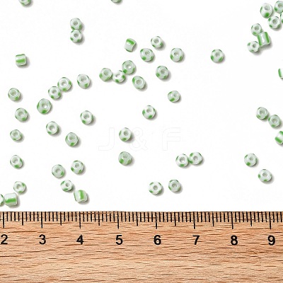 8/0 Opaque Colours Seep Glass Seed Beads SEED-F003-04B-06-1