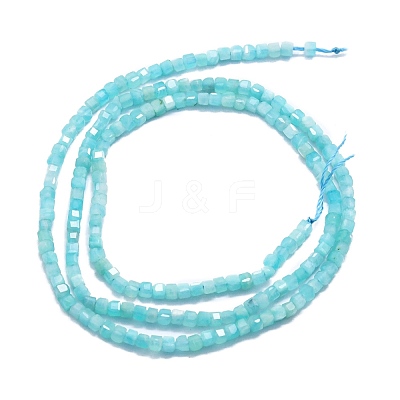 Natural Amazonite Beads Strands G-P457-B01-34-1