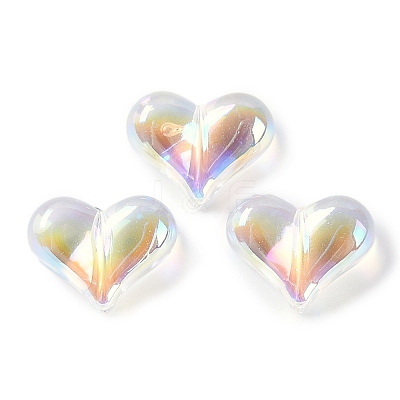 UV Plating Transprent Acrylic Beads OACR-S145-07A-1