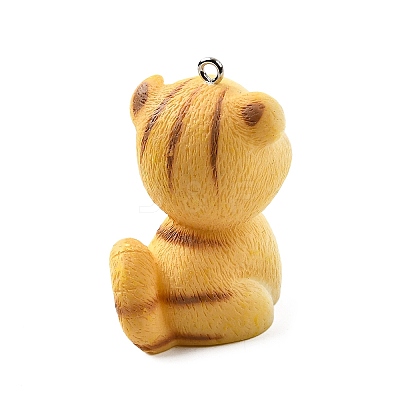 Resin Pendants FIND-U031-06P-1