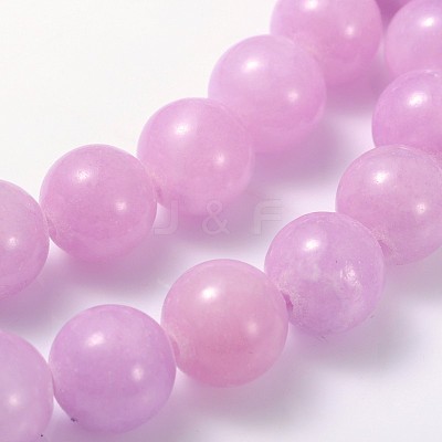 Natural Yellow Jade Beads Strands JBR10mm-9-1