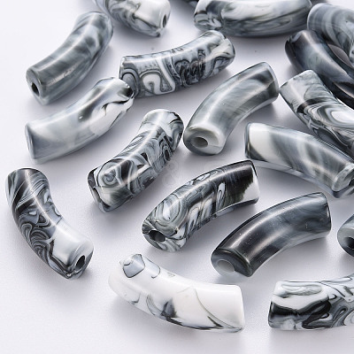 Acrylic Beads X-MACR-S372-001A-04-1