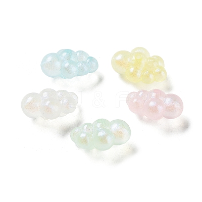 Transparent Acrylic Beads X-OACR-Z013-02A-1